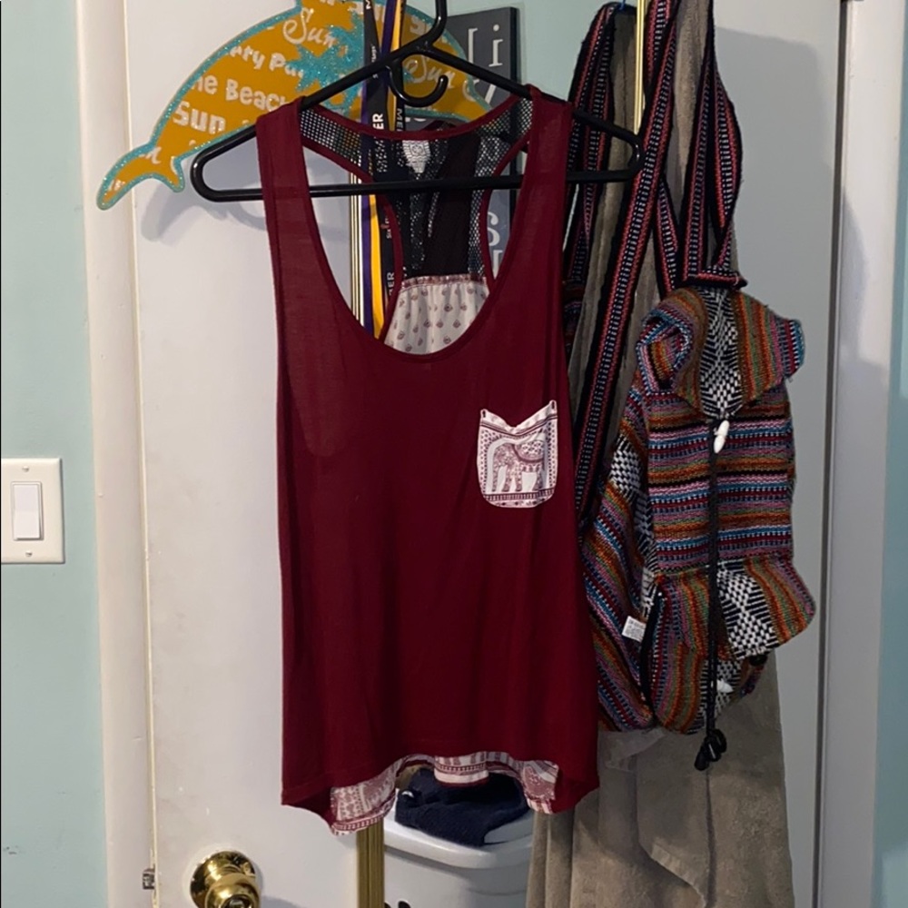 Boho Maroon Zumiez Tinktop